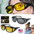 2 In 1 HD Vision Wrap Day and Night Sunglasses-2 Pcs. 