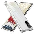 Samsung S20 Transparent Clear Slim Soft Cover Skin Gel TPU Case cover With Bumper.