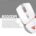 FANTECH CRYPTO VX7 Gaming Mouse 8000DPI and 6 Buttons Macro Huano 10M Switch Game RGB Wired Mouse For Laptop PC Gamer Mice. 