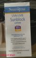 International USA Product  Neutrogena UVA/UVB SPF 50 + Sunblock Lotion-125 ml. 