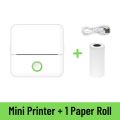 Mini Printer 58mm Portable Mobile Printer Label Printer Bluetooth Support for Study Notes, To-Do-Lists, Journal Printing, Label Printing,  Photos, Notes - Compatible with Android & iOS, Nadra-X6. 