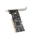 PCI to 4 Internal SATA Port 1.5Gbps Sil3114 Chipset for RAID Controller Card. 