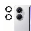 Xiaomi Redmi Turbo 4 Pro / Xiaomi Poco F7 Camera Ring Tempered Glass Lens Protective Aluminum Alloy Cover Camera Glass Ring. 