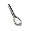 Stainless Steel Deepened Thickened Flat Bottom Rice Soup Spoon Kitchen Utensils.