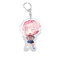 Cute Game Anime Keychain Cartoon Figure Sayori Yuri Natsuki Monika Acrylic Bag Pendant Boy Girl Key Chain Ring Jewelry Kids Gift.