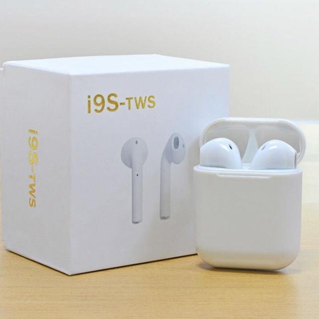 i9s TWS Wireless Headphones Bluetooth 5.0 Earphones Headset Pop-up Window Earbuds With Mic For iPhone Android - Bluetooth Headphone - Bluetooth Headphone - Air Buds - Tws - Bulotooth Headphone