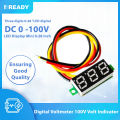0.28" LED DC 0-100V Red Voltmeter Digital Display Voltage VOLT METER 12V 24V.