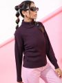 Pantoneclo Premium Women's High Neck Sweater / Cardigan / Pullover. 