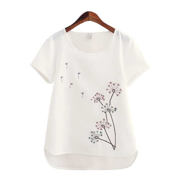 China%20Fashion%20Tops%20Ladies%20Short%20Sleeve%20Casual%20Girl'S%20Print%20New%20T-Shirts%20-%20T%20Shirt%20-%20Image%202