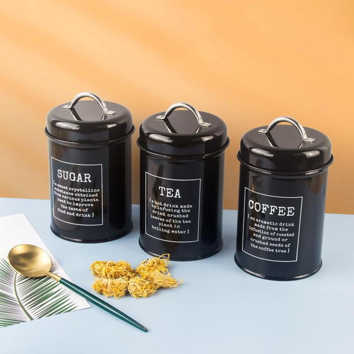Metal%20Kitchen%20Canister%20Set%20Coffee%20Tea%20Sugar%20Tins%20Containers%20Food%20Storage%20Jars%20Bottles%201200ml%20Capacity%20-%20Image%205