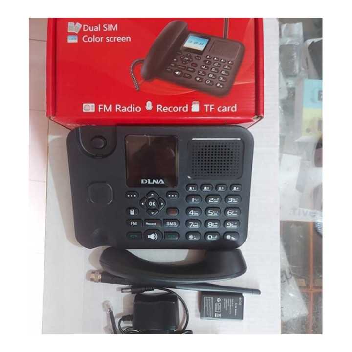 DLNA%20ZT9000%20Dual%20Sim%20Land%20Phone%20With%20Color%20Display%20FM%20Radio%20-%20Image%207