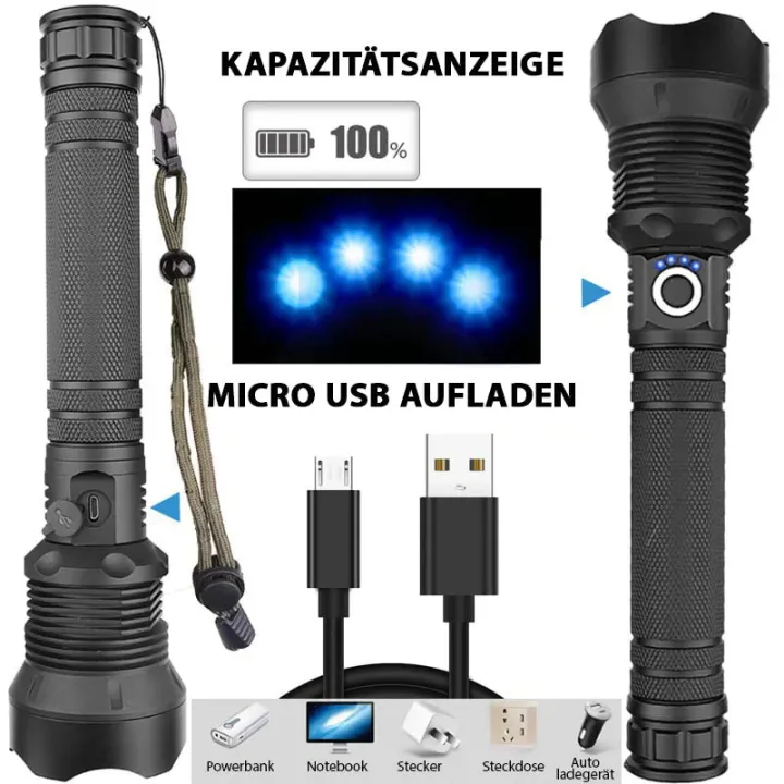 90000%20high%20lumens%20led%20rechargeable%20tactical%20laser%20flashlight%20outdoor%20lighting%20waterpoof%20climbing%20camping%20cob%20zoomable%20light%20-%20Image%202