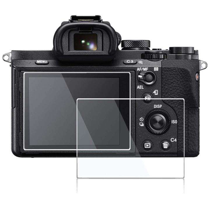 Tempered glass screen protector Glass for Sony A7II A7III A9 A9 A77 / A7R A7S-Transparent