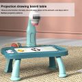 Children Led Projector Art Drawing Table Painting Board Set Kit For Kids Educational Learning Painting Tools Art Toys Gifts. 