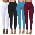 Jeans High Waist Stretch Slim Pencil Trousers Women Clothing Pants Women Lady Plus Size Skinny Denim Pants S-3XL.