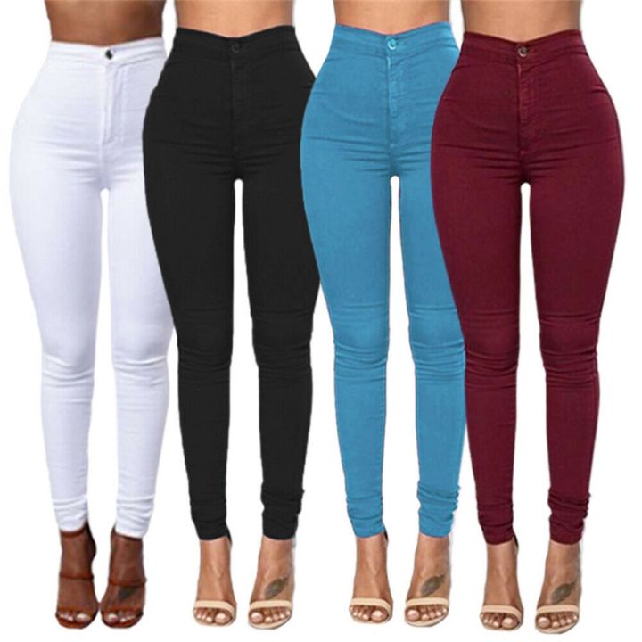 Jeans%20High%20Waist%20Stretch%20Slim%20Pencil%20Trousers%20Women%20Clothing%20Pants%20Women%20Lady%20Plus%20Size%20Skinny%20Denim%20Pants%20S-3XL%20-%20Image%203