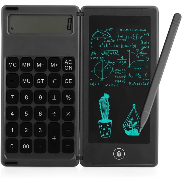 Calculator%20Notepad%206%20Inch%20LCD%20Writing%20Tablet%20Digital%20Drawing%20Pad%20with%20Stylus%20Pen%20Erase%20Button%20Lock%20Function%20-%20Image%209