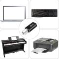 USB Type-c To Printer Cable Adapter Square Port Converter For Electronic Piano Printer USB C Female To USB B Male Adapter.