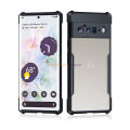 Google Pixel 6 Pro - Xundd Cases Shockproof TPU Bumper Hard Clear Acrylic Mobile Phone Case.