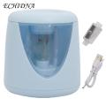 Effortless Pencil Sharpener Portable Electric Pencil Sharpener Rechargeable Battery Operated Ideal School Stationery Gift for Students.