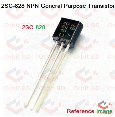 10Pcs-%202SC828%202SC-828%202SC%20828%20C828%20NPN%2030V%2050mA%20TO-92%20NPN%20Power%20Transistor%20Low%20Power%20Transistor%20General%20Purpose%20Miniature%20Transistor%20Electrical%20Circuitry%20&%20Parts%20-%20Image%203