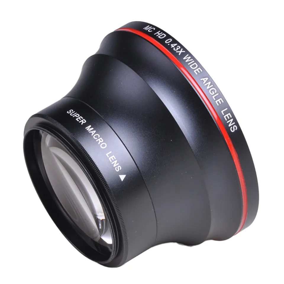 52MM Professional HD Wide Angle Lens (w/Macro Portion) for
