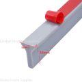 Rubber Silicone Shower Barrier Water Stopper Bathroom Waterproof Strip Water Retaining Strip Bendable Door Bottom Sealing Strip. 