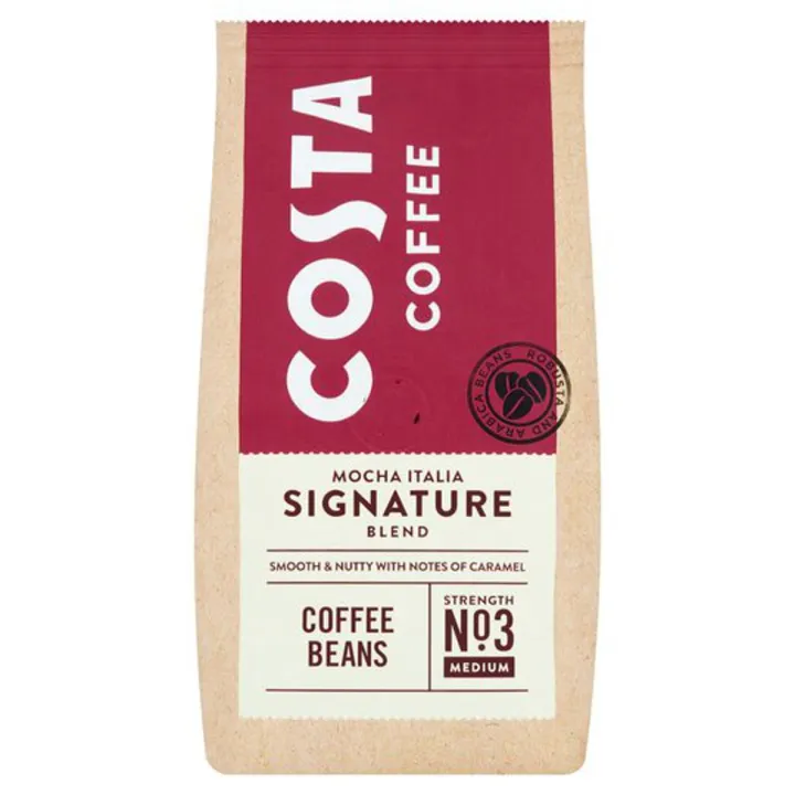 Costa Coffee Mocha Italia Signature Blend Coffee Beans-200G