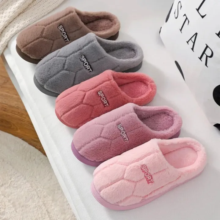 Simple%20Women%20Men%20Soft%20Warm%20Plush%20House%20Slippers%20Couple%20Winter%20Indoor%20Bedroom%20Shoes%20Thick%20Platform%20Fluffy%20Fur%20Home%20Cotton%20Slides%20-%20Image%204