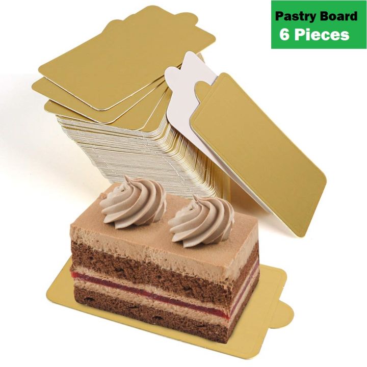 Pastry%20Board%20Rectabgle%20Tiered%20Boards%20-%206pcs%20Cardboard%20for%20Pastry%20Gold%20Decorating%20Base%20Stand%20cake%20for%20professional%20decoration%20-%20Image%202