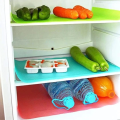 4pcs Refrigerator Pad Antibacterial Antifouling Mildew Moisture Pad Waterproof Refrigerator Mats. 