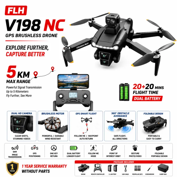 FLH%20V198%20G*P*S%20Drone%20%20with%201080p%20HD%20%20Camera%20and%20%205G%20WiFi%20FPV%20Commercial%20Drones%20-%20Image%203