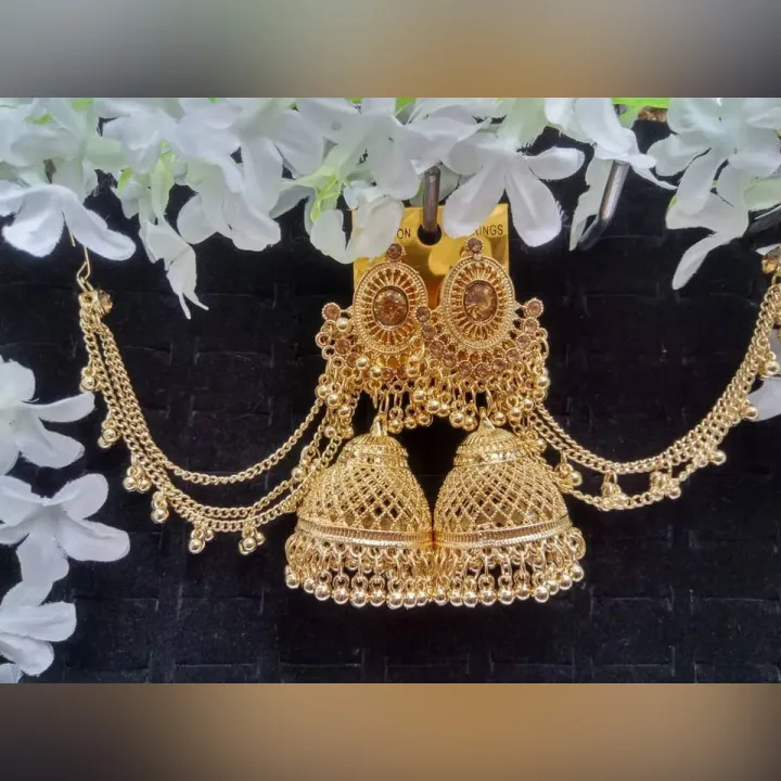 New Bahubali Earrings latest Jhumka Kaner Dul