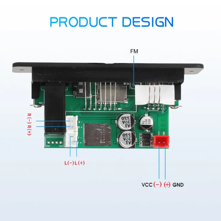 40W%2080W%20Amplifier%20DIY%20MP3%20Decoder%20Board%206.5mm%20Microphone%2012V%20Car%20MP3%20Player%20Bluetooth%205.0%20FM%20Radio%20TF%20AUX%20USB%20Handsfree%20Record%20-%20Image%205