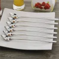 Long Handle Spoon 6 Pieces - Convenient Set Of Long-Handled Spoons For Various Uses. 