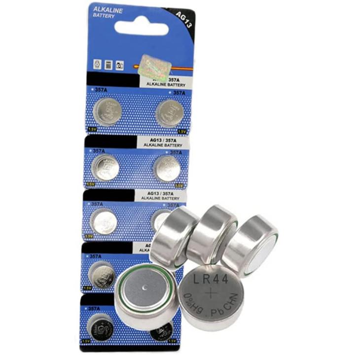 LR44, A76, AG13, G13, LR1154, L1154 Button Cell Coin Battery Use For Calculators, Thermometers, Electronics Toys, Laser pointers