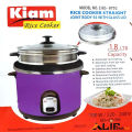 Kiam Rice Cooker 1.8 Ltr - Double pot (SS & Non Stick Pot).