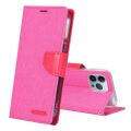 （COD)For iPhone 14 Pro GOOSPERY CANVAS DIARY Canvas Texture Flip Leather Phone Case. 