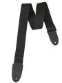 Guitar Strap Black Set for Acoustic, Electric and Bass Guitar.