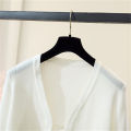 Women Shrugs Solid Elegant Breathable Leisure Cardigans Korean Style All-match Shawl Tops Cologo.