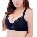 Elegant in Black - Soft Comfortable Net Pushup Foam Bra For Alluring Women And Girls - Best Fitting.