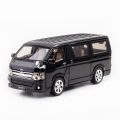 1:32 Toyota Hiace Van Diecasts Alloy Car Luxurious Simulation Toy Vehicles Metal Car 6 Doors Open Model Car Sound Light Toys For Gift. 