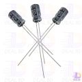 Radial 47uF Electrolytic Capacitor 16V-10Pcs. 