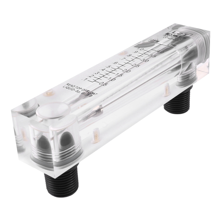 10X%20Black%20Adjustable%20Knob%200.1-1%20GPM%20Panel%20Type%20Water%20Flow%20Meter%20LZM-15%20-%20Image%205