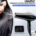 Ubeator -1900W Hot and Cold Hair Dryer Strong Power for Household Family Barber Salon Tools-9130-Black. 