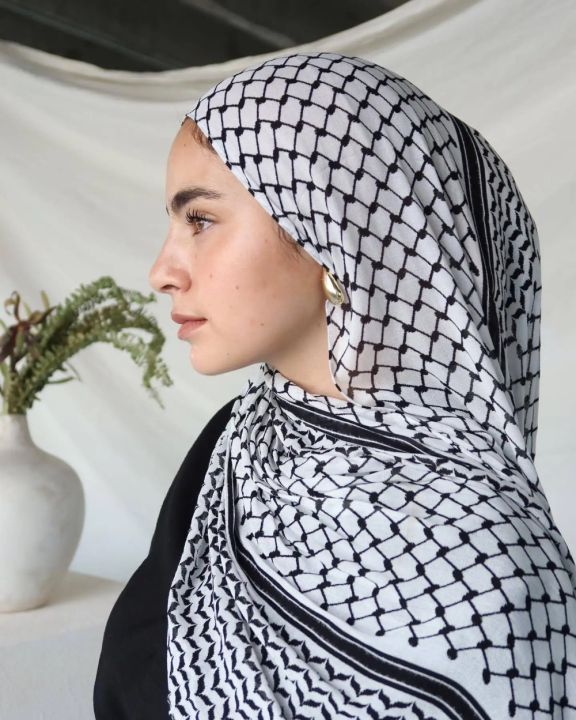 keffiyeh%20Scarf%20Hijab%20Printed%20Chiffon%20Muslim%20Women%20Hijabs%20Dubai%20Turkey%20Headscarf%20Arabic%20Turban%20Islamic%20Clothing%20Long%20Scarfs%20-%20Image%203