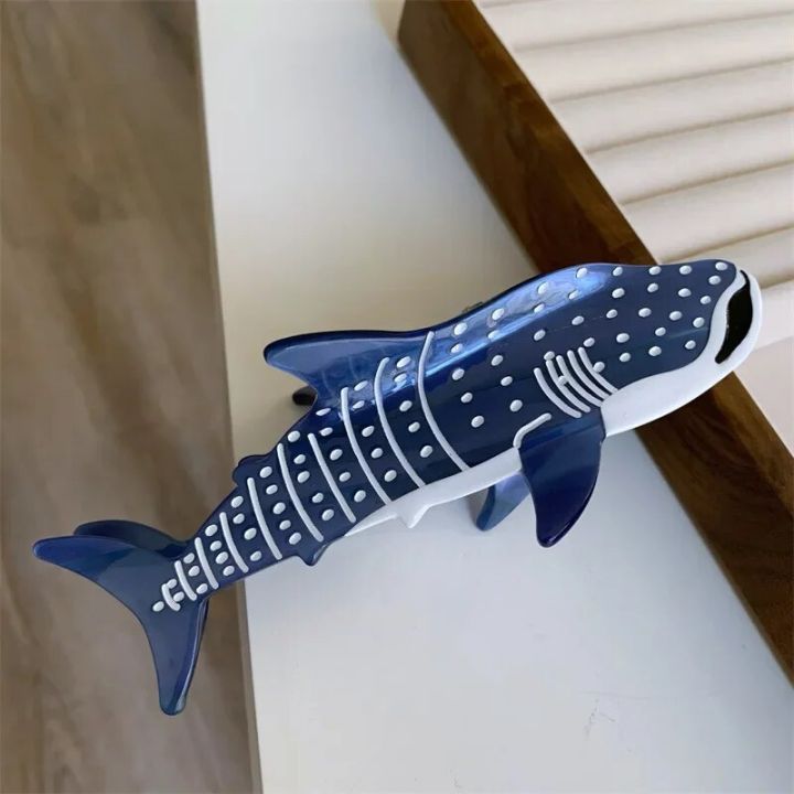 2023%20New%20Design%20Cartoon%20Marine%20Shark%20Hair%20Clips%20Cute%20Blue%20Whale%20Acetate%20Hair%20Claw%20Hair%20Tiara%20Accessories%20Vintage%20Jewelry%20Gift%20-%20Image%207