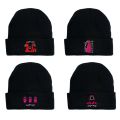 Squid Game Knitted Hat UniWomen Men Winter Autumn Outdoor Party Hats Tide Hop Caps Cuffed Beanies.