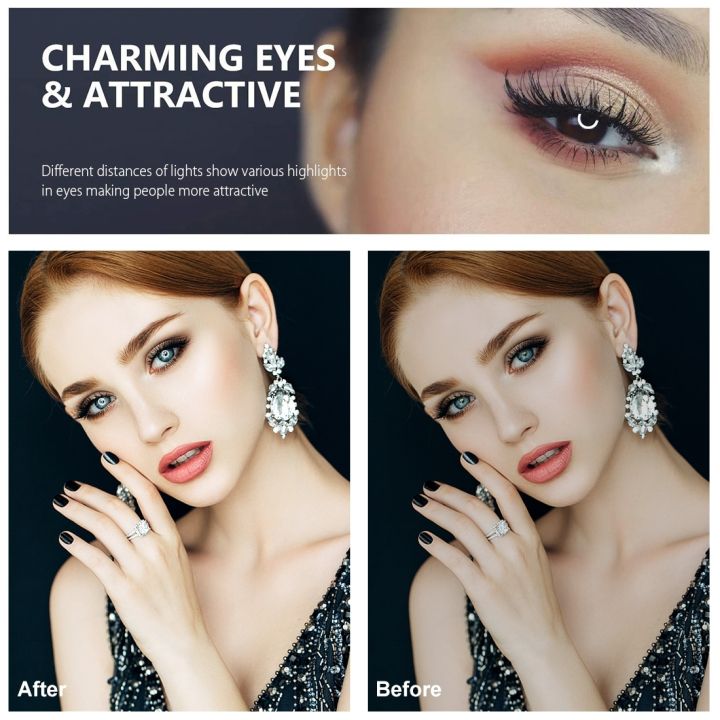 PULUZ%204.7%20inch%2012cm%20Ring%20Light%20+%20Desktop%20Tripod%20Selfie%20Stick%20Mount%20USB%20White%20Light%20LED%20Ring%20Selfie%20Beauty%20Vlogging%20Photography%20Video%20Lights%20Kits(Black)%20-%20Image%203