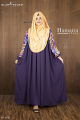 Glam Touch Premium Humayra Contrast Abaya, Boroka for Women, Dubai Cherry Abaya. 